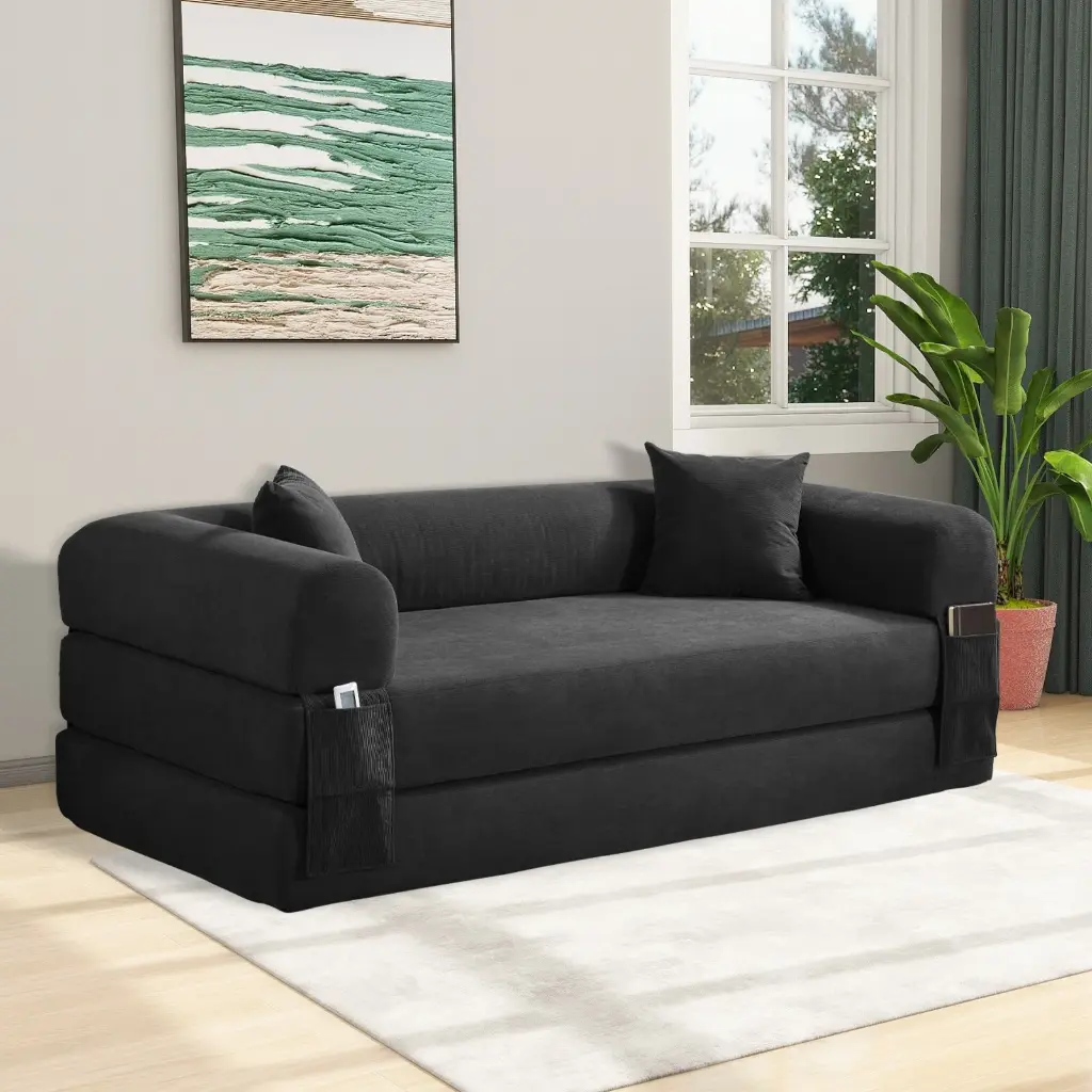 Houston Sofa Bed (Gris foncé)