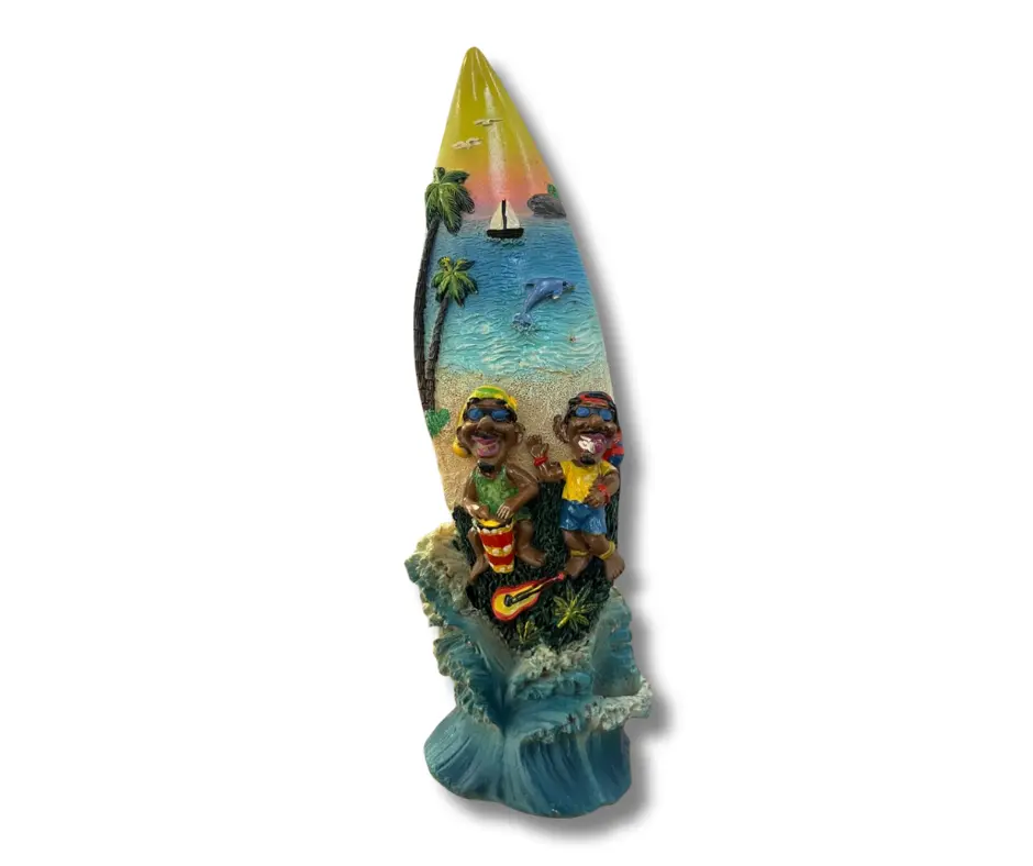 Small Surf & Caribbean Vibes Statue