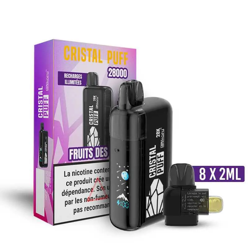 FRUITS DES BOIS - CRISTAL PUFF 28K  (10mg)