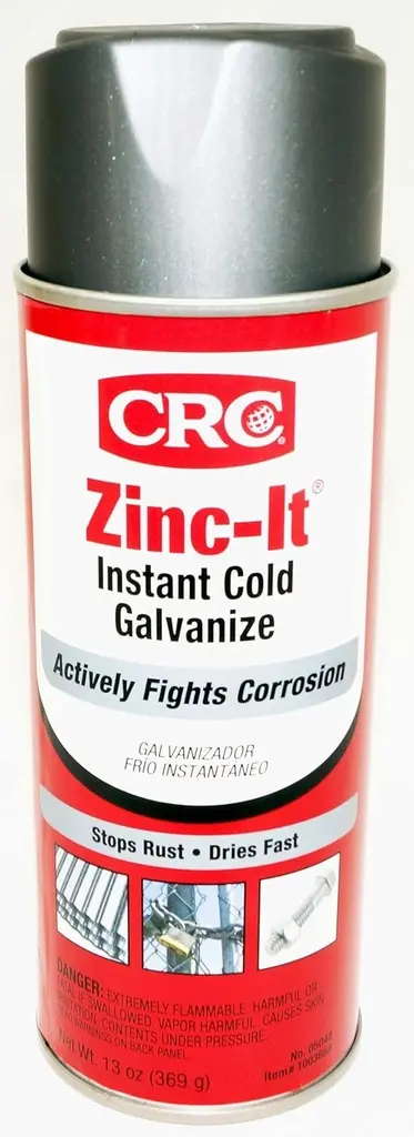 Cold galvanizing spray – Matt gray zinc anti-rust 370g CRC