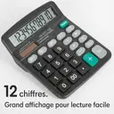 [KK-837-12S] Calculatrice KK-837-12S