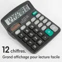 [KK-837-12S] KK-837-12S Desktop Calculator with 12-Digit Display