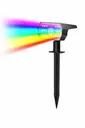 Spot jardin solaire LED RGB extérieur IP68 – 7 modes de couleurs