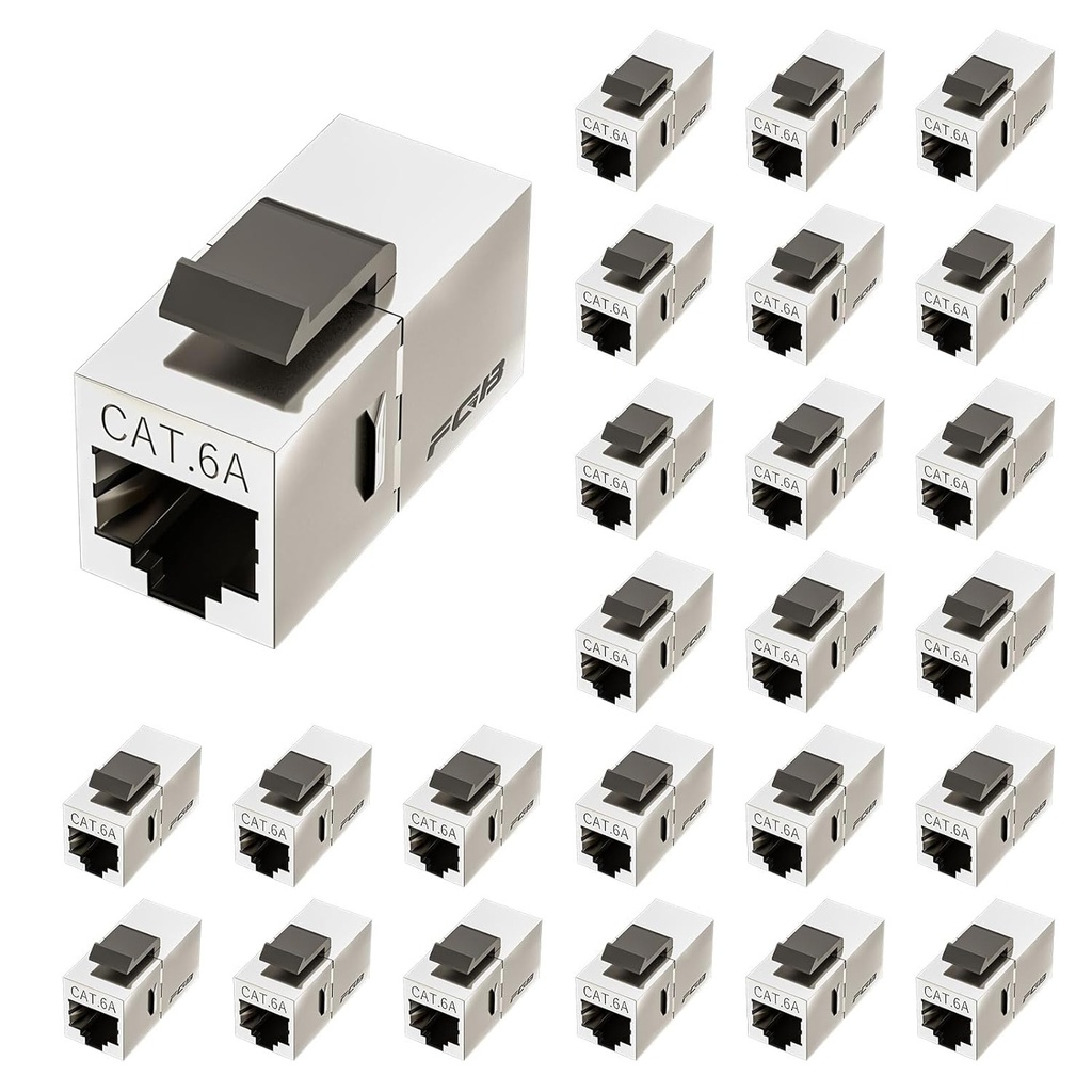 Coupleur Keystone Ethernet FGB Cat.6A blindé (1pcs) 