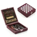 [ZEN3206] Coffret d'accessoires a vin avec echiquier