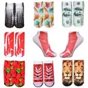 [ZEN3207] Chaussettes Socquettes 3D Imprime