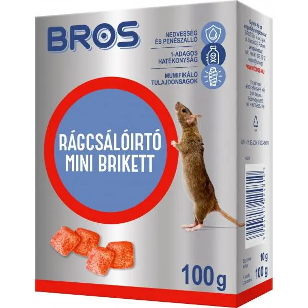Bros Rodent Mini Brikett 100G