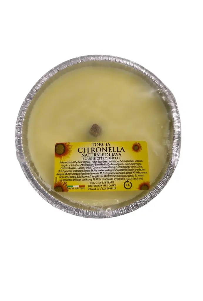 Bougie moustique citronnelle 5Heures