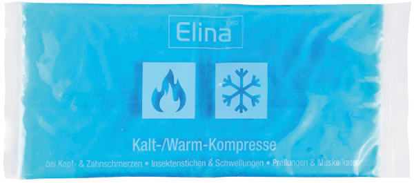 Compress cold / hot 29x 12cm in the microwave