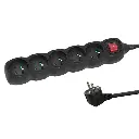 [ELK214K ZEN 33] Power strip 5 sockets including 1.5 m black