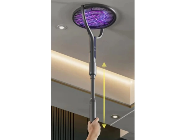 Telescopic mosquito racket
