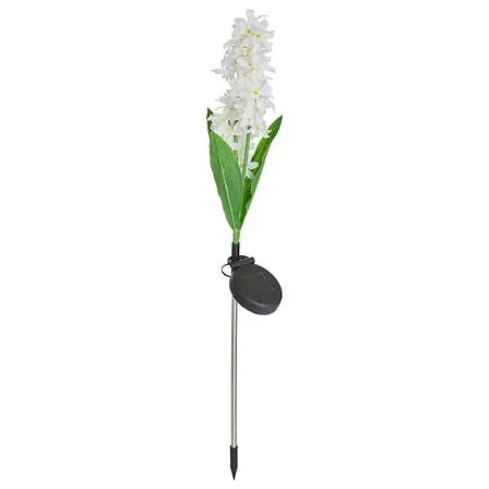 [210378 ZEN36] Balise solaire extérieur fleur H75