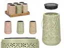 [13464 ZEN36] Solar lantern, conical shape, diamond pattern,