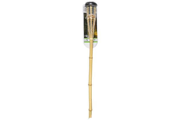 Solar bamboo garden flashlight 78 cm