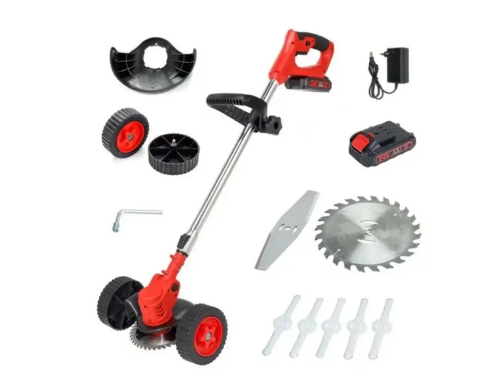 [holm8492-holm 1068 ZEN23-39] PureCut wheeled lawn mower – 1 battery included