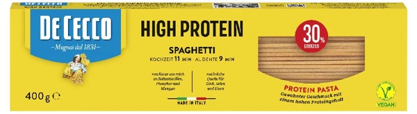 De Cecco Spaghetti protéinés, 400 g