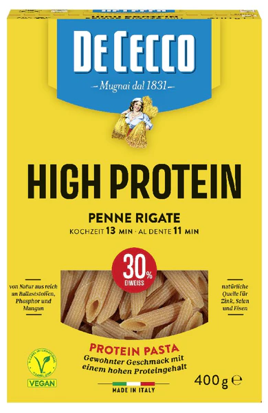 [9923929 ZEN35] De Cecco Penne protéinées, 400 g