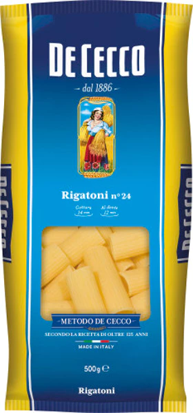 [3742032 ZEN35] De Cecco Rigatoni n°24, sachet 500 g