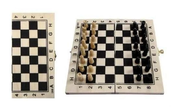Wooden chess set