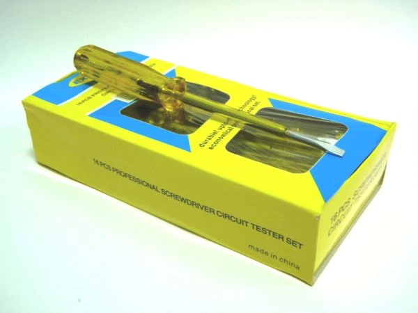 Screwdriver + tester