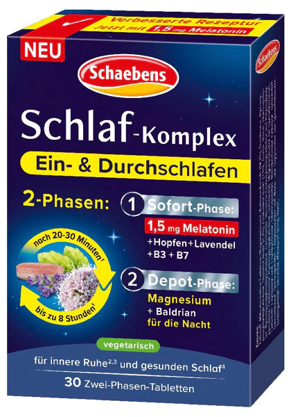 [9959073 ZEN35] Schaebens Complexe Sommeil 30 pcs