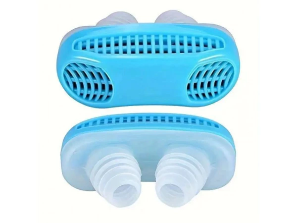 Anti-snoring nasal insert