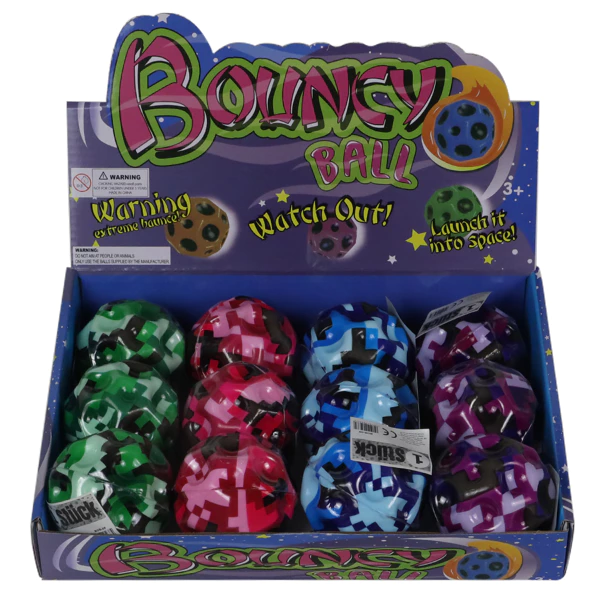 [BOB-09 ZEN35] Bouncing Ball in Camouflage Color Display