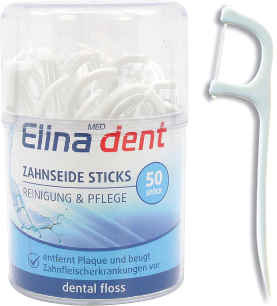 Elina Dental Floss - Box of 50 Pieces