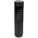 [014903 ZEN35] Modern solar garden bollard light 45 cm on display stand