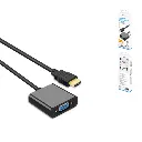 [AD1934 - 12344 ZEN35] HDMI male to VGA female adapter