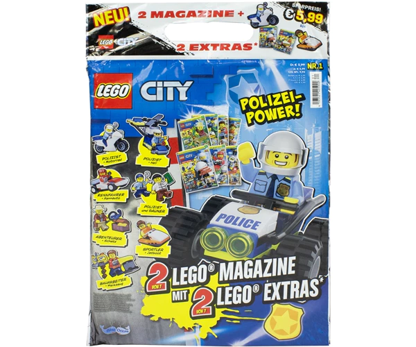 [11711141 ZEN35] Surprise bag XL LEGO Police Force mun