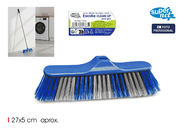 Supernet cleaning broom blue/gray