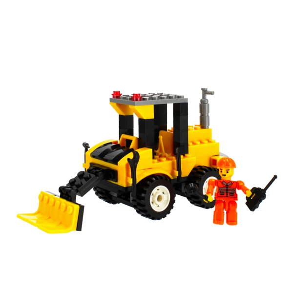 [478252 ZEN35] Alleblox Construction Building Blocks – 127 pieces