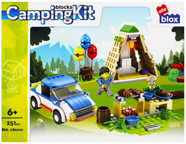 [478245 ZEN35] Building blocks Alleblox Kampin – 251 pieces