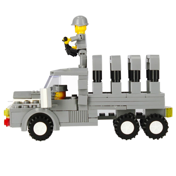 [492864 ZEN35] Blocs de construction Alleblox Milit – 169 pièces