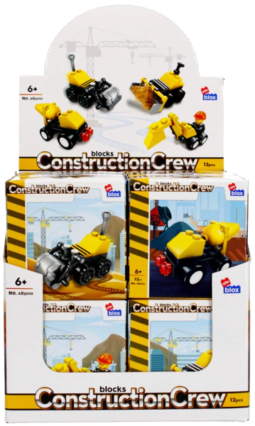 [492805 ZEN35] Alleblox Construction Building Blocks – 24 pieces