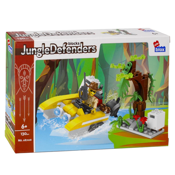 [492920 ZEN35] Alleblox Jungle Building Blocks – 130 pieces