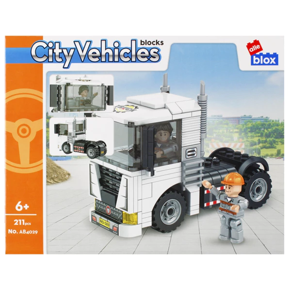 [525221 ZEN35] Building blocks city Alleblox – 211 pieces