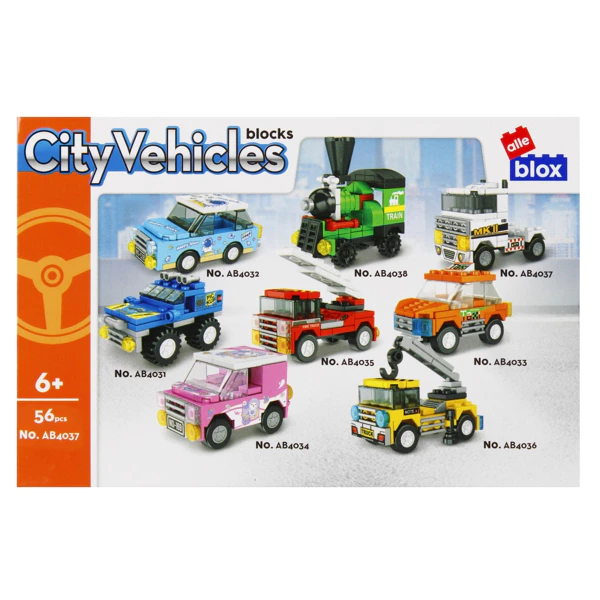 [525216 ZEN35] Blocs de construction Alleblox City – 56 pièces