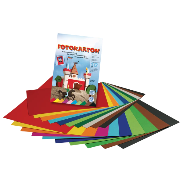 Cardstock A3 – 10 colors, 10 sheets