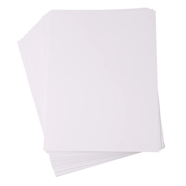 Cardboard, FSC Mix Credit, snow white, 50 sheets