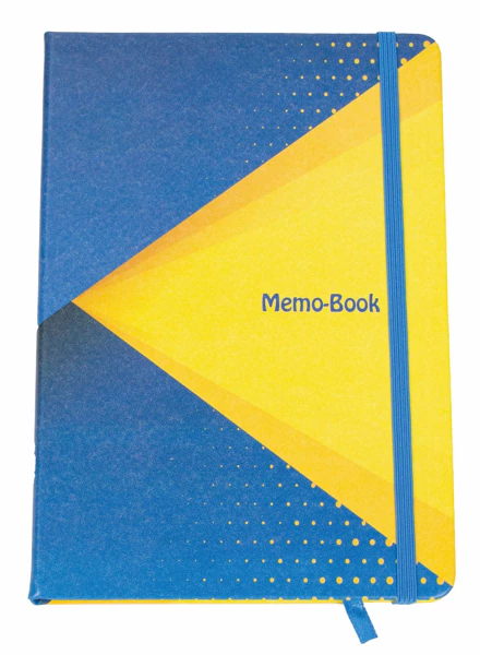 [7155 ZEN35] Bloc-notes DIN A5 avec 96 pages carrées, couverture PU