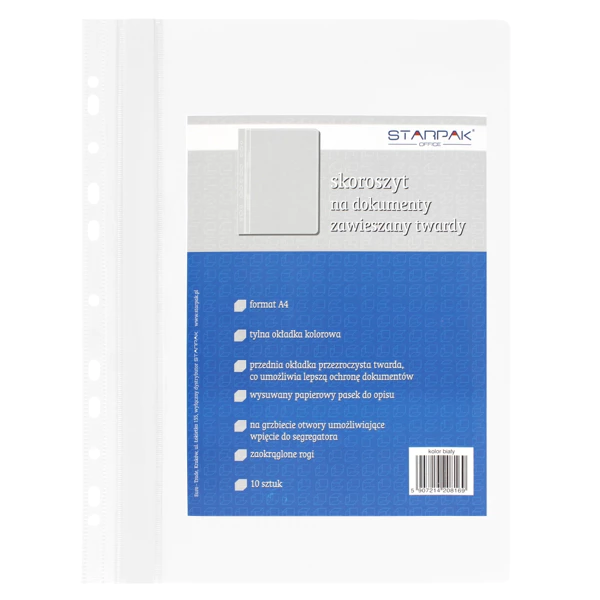 File PVC A4, Starpak lot de 10