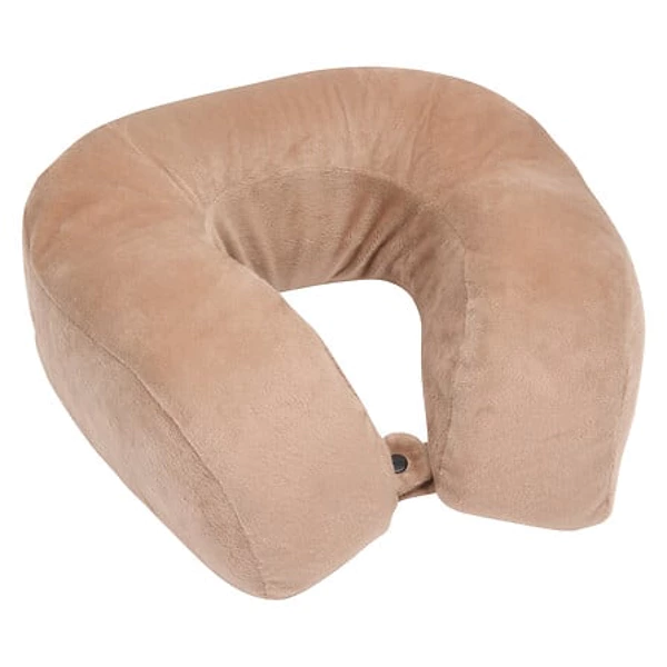 [133635 ZEN35] Memory foam neck cushion, velvet