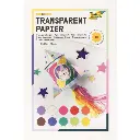 [81005000 ZEN35] Papier transparent, 10 couleurs, 10 feuilles