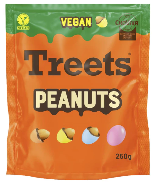 TREETS Cacahuètes véganes, sachet de 250 g
