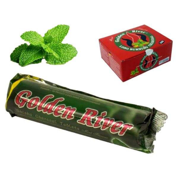 Charbon a Shisha Menthe  33Mm
