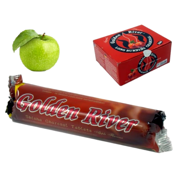 Charbon a Shisha Pomme 33Mm