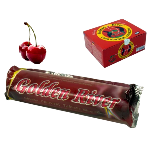 [285-0343090 ZEN35] Charbon À Shisha Cerise 33Mm