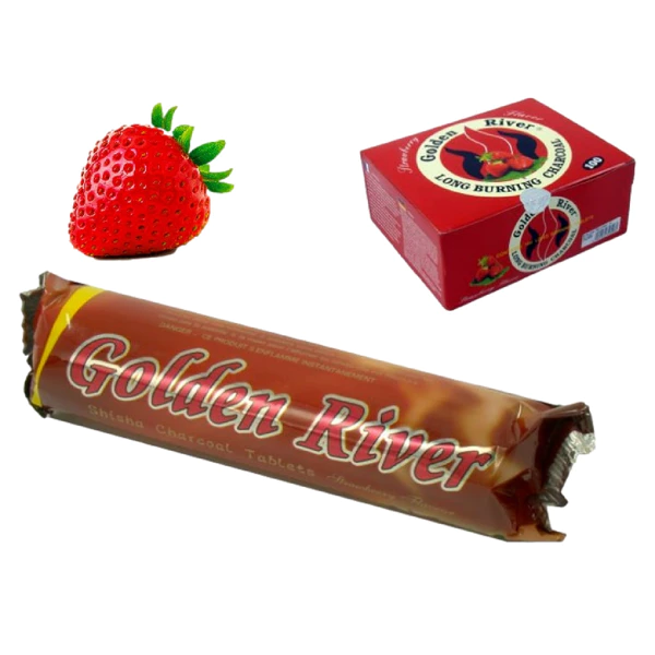 [285-0343080 ZEN35] Charcoal Hookah Strawberry 33Mm